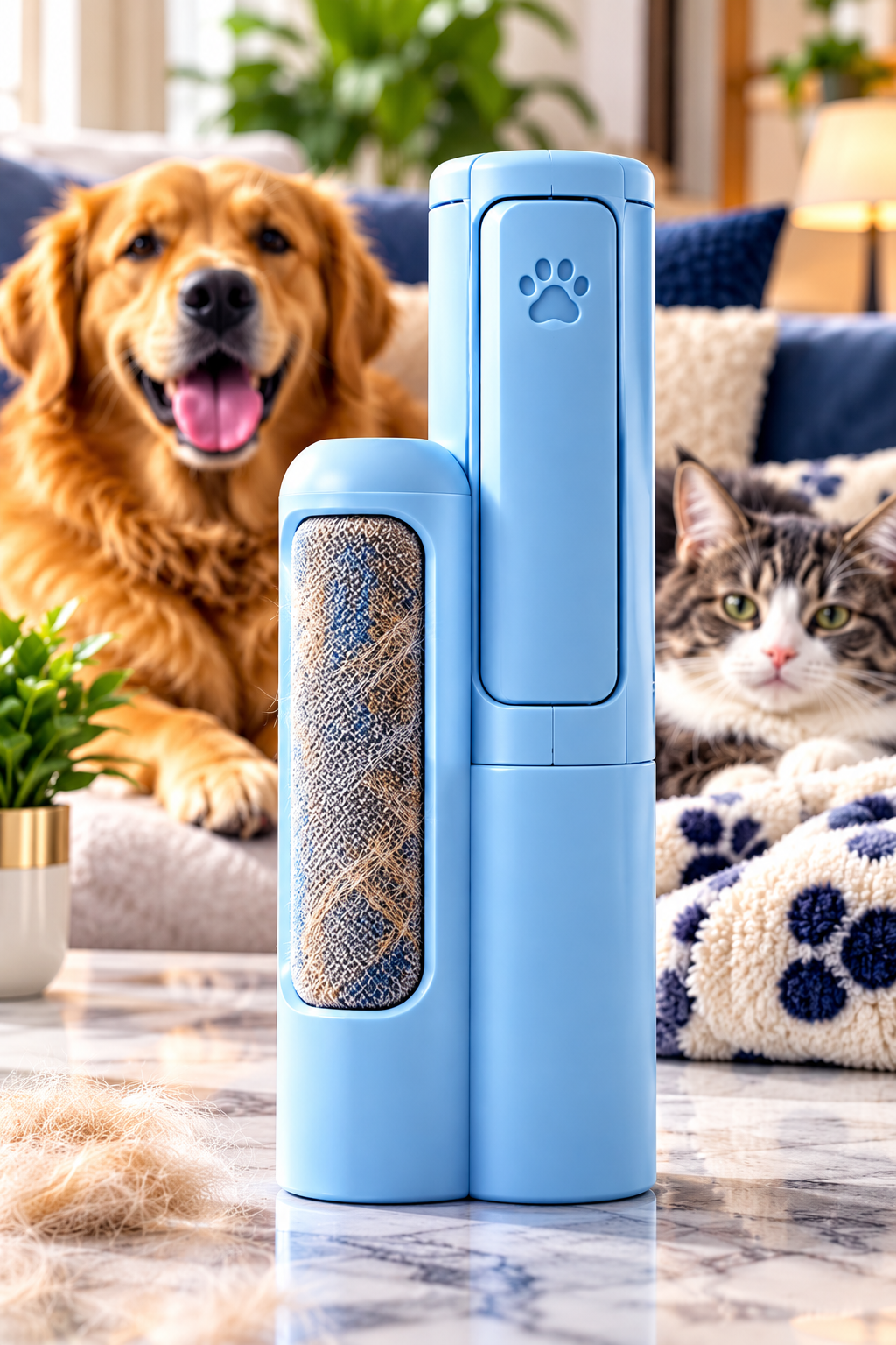 Da Boss FurRoller™ – Reusable Pet Hair Remover