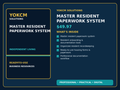 Yokcm Solutions Master Resident Paperwork System package contents