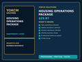 Yokcm Solutions Housing Operations Package contents